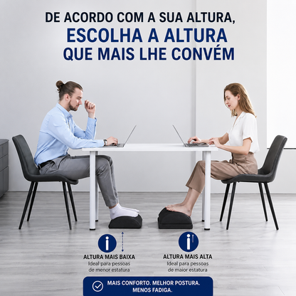 Apoio Ergonómico para Pés em Espuma Viscoelástica Ajustável
